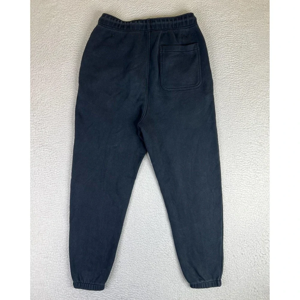 Jordan Pants Mens Medium Black Fleece Sweatpants Joggers Athletic DA9820-010